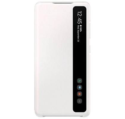 Husa Clear View Cover Samsung Galaxy S20 FE, White