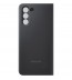 Husa Clear View Cover Samsung Galaxy S21, Black