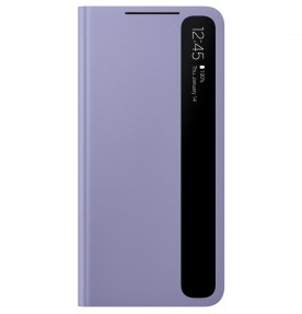 Husa Clear View Cover Samsung Galaxy S21, Violet