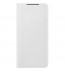 Husa LED View Cover pentru Samsung Galaxy S21, Light Gray