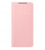 Husa LED View Cover pentru Samsung Galaxy S21, Pink
