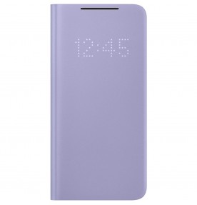 Husa LED View Cover pentru Samsung Galaxy S21, Violet