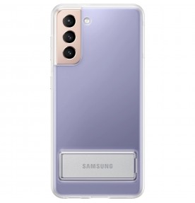 Husa Protective Standing Cover Samsung S21, Transparent