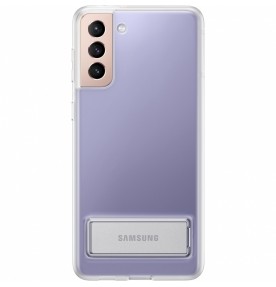 Husa Protective Standing Cover Samsung S21+, Transparent