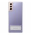 Husa Protective Standing Cover Samsung S21+, Transparent