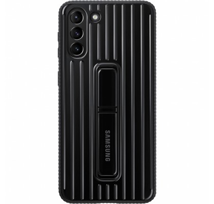 Husa Protective Standing Cover Samsung Galaxy S21+, Black