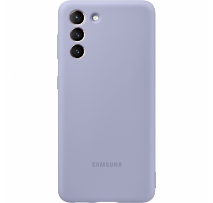 Husa Silicone Cover pentru Samsung Galaxy S21+, Violet