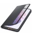 Husa Clear View Cover Samsung Galaxy S21 Plus, Black