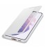 Husa Clear View Cover Samsung Galaxy S21 Plus, Light Gray