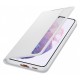 Husa Clear View Cover Samsung Galaxy S21 Plus, Light Gray