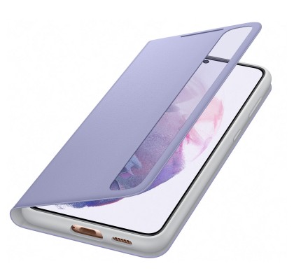 Husa Clear View Cover Samsung Galaxy S21 Plus, Violet