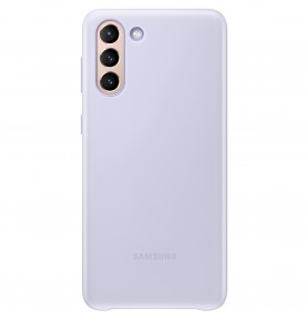 Husa Smart LED Cover pentru Samsung Galaxy S21 Plus, Violet