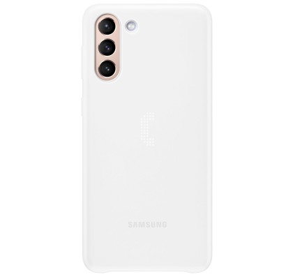 Husa Smart LED Cover pentru Samsung Galaxy S21 Plus, White