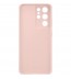 Husa Silicone Cover pentru Samsung Galaxy S21 Ultra, Pink