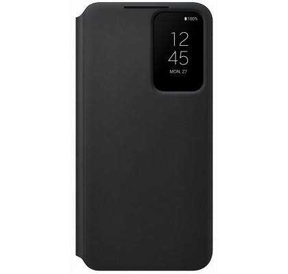 Husa Clear View Cover Samsung Galaxy S22, Black