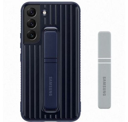 Husa Protective Standing Cover Samsung Galaxy S22, Navy