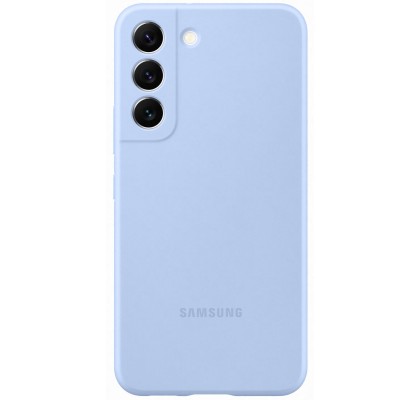 Husa Silicone Cover pentru Samsung Galaxy S22, Blue