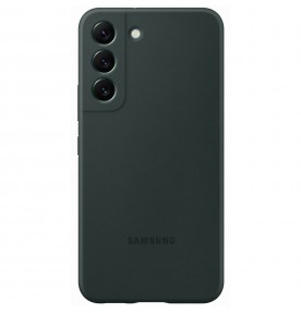 Husa Silicone Cover pentru Samsung Galaxy S22, Green