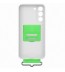 Husa Silicone Cover cu Strap pentru Samsung Galaxy S22, White