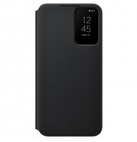 Husa Clear View Cover Samsung Galaxy S22+, Black