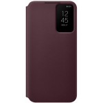 Husa Clear View Cover Samsung Galaxy S22+, Burgundy
