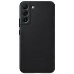 Husa Leather Cover pentru Samsung Galaxy S22+, Black