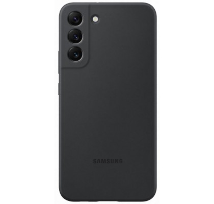 Husa Silicone Cover pentru Samsung Galaxy S22+, Black