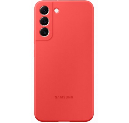 Husa Silicone Cover pentru Samsung Galaxy S22+, Coral