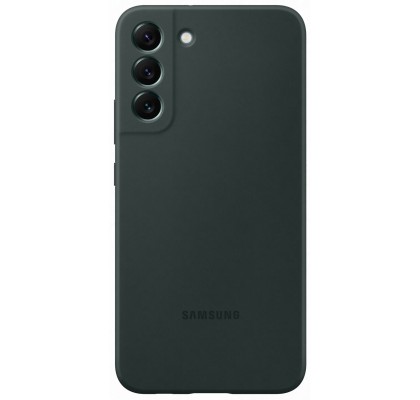 Husa Silicone Cover pentru Samsung Galaxy S22+, Green