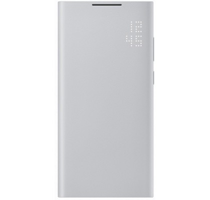 Husa LED View Cover pentru Samsung Galaxy S22 Ultra, Gray
