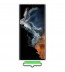 Husa Silicone Cover cu Strap pentru Samsung Galaxy S22 Ultra, White