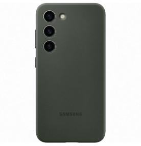 Husa Silicone Cover pentru Samsung Galaxy S23, Green