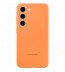 Husa Silicone Cover pentru Samsung Galaxy S23, Orange