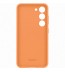 Husa Silicone Cover pentru Samsung Galaxy S23, Orange