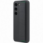 Husa Silicone Grip Case pentru Samsung Galaxy S23, Black