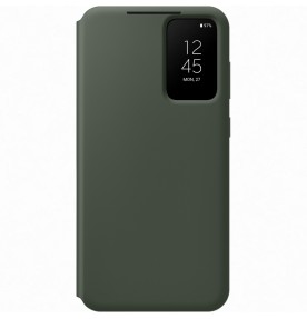Husa Smart View Wallet Samsung Galaxy S23, Green