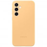 Husa Silicone Cover pentru Samsung Galaxy S23 FE, Apricot