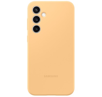 Husa Silicone Cover pentru Samsung Galaxy S23 FE, Apricot