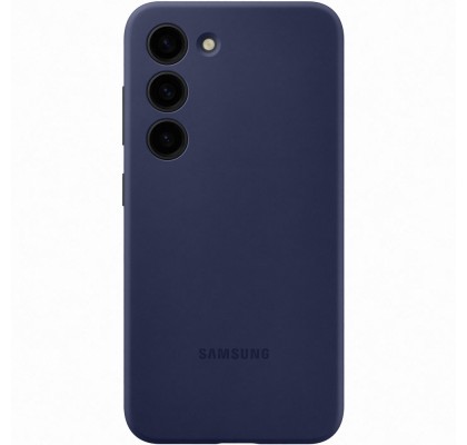 Husa Silicone Cover pentru Samsung Galaxy S23+, Navy