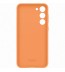 Husa Silicone Cover pentru Samsung Galaxy S23+, Orange