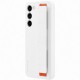 Husa Silicone Grip Case pentru Samsung Galaxy S23+, White