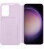 Husa Smart View Wallet Samsung Galaxy S23+, Lavender