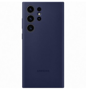 Husa Silicone Cover pentru Samsung Galaxy S23 Ultra, Navy