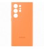 Husa Silicone Cover pentru Samsung Galaxy S23 Ultra, Orange