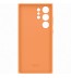 Husa Silicone Cover pentru Samsung Galaxy S23 Ultra, Orange