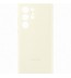 Husa Silicone Cover pentru Samsung Galaxy S23 Ultra, Cream