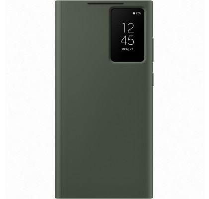 Husa Smart View Wallet  Samsung Galaxy S23 Ultra, Green