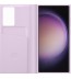 Husa Smart View Wallet  Samsung Galaxy S23 Ultra, Lavender