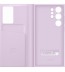 Husa Smart View Wallet  Samsung Galaxy S23 Ultra, Lavender