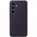 Husa Silicone Case pentru Samsung Galaxy S24, Dark Violet
